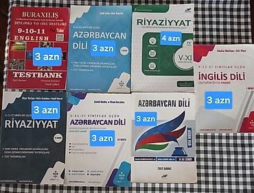 Тесты: Məktəb və abituriyentlər üçün müxtəlif fənn üzrə hazırlıq və test — 5