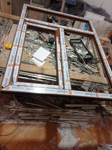 Plastik pəncərələr: Plastik pəncərə və qapıjalüzlər,cam balkon, siyirtmə setqalar hər — 2