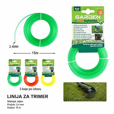 KMT Kanap okrugla 9369423 Opis: Nylon linija za trimer za košenje
