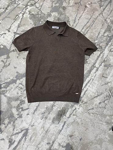 кол саатар: Мужское поло U.S. Polo Assn. - Цвет: тёмно-коричневый - Классический — 1
