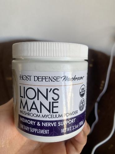 ат минуу: Host Defense Mushrooms Lion’s Mane — порошок мицелия гриба “Ежовик — 1