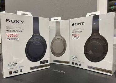 Освещение: Sony WH-1000XM4 silver, black Доступны в нашем магазине