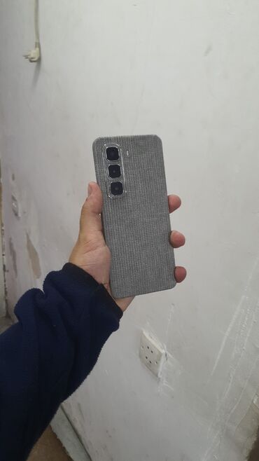 Infinix: Infinix HOT 50, 128 GB, rəng - Boz, Zəmanət, Düyməli, Sensor