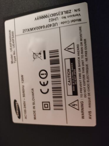 Samsung smart.102 diaqanal.Ekranda bowlug var gorsedir arada