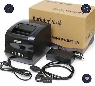 Термопринтер чеков Xprinter (Mini Printer) - Тип печати: термопечать