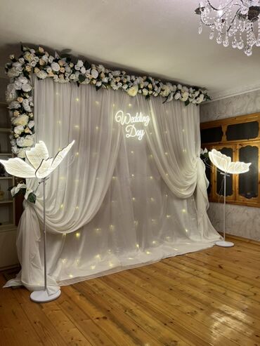 Dekorlar və bəzəklər: TƏDBİR AVADANLIQLARI SATILIR – FULL DEKOR PAKETİ Nişan, xına, ad — 1