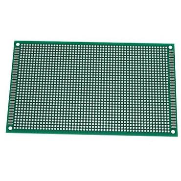 Ana platalar: İki Üzlü Deşikli Plata – Pertinaks 15x20 sm - Material: Pertinaks — 1