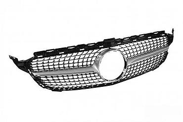 DIAMOND GRIL MASKA RESETKA MERCEDES C W205 (8) | DIAMOND Grill maska