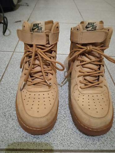 Patike: Nike Air Force 1 broj 39 – duboke patike od prevrnute kože - Model — 2