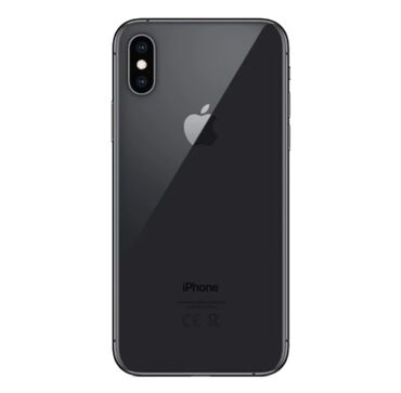 телефон айфон расрочка: IPhone Xs Max, Арзандатуу 10%, Колдонулган, 256 ГБ, Кара, Коргоочу айнек, Каптама, 79 %