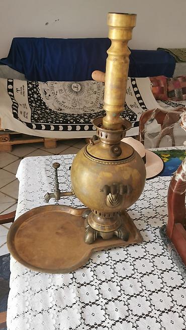 Vintage mis samovar – bəzəkli klassik model, tutum 3,5 l 1942-ci il. 4
