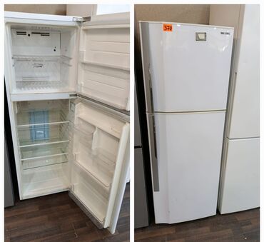 Ət çəkən maşınlar: 2 qapılı Toshiba Soyuducu Satılır, rəng - Ağ