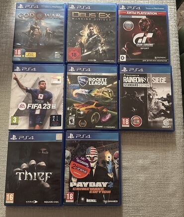 Игровые диски и картриджи: God of War, Смешанный жанр, Диск, PS4 (Sony Playstation 4)