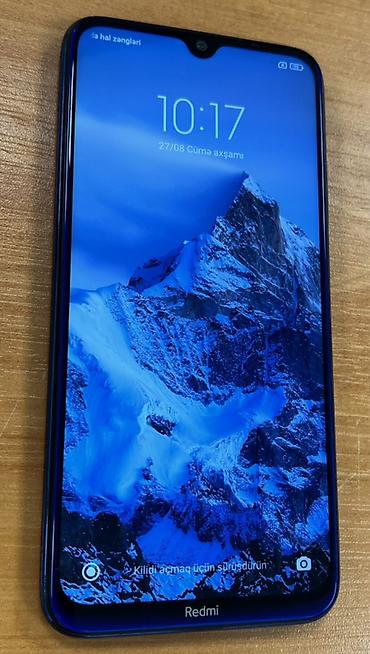 xiaomi note 8: Redmi Note 8, 32 GB, rəng - Mavi, Barmaq izi — 3