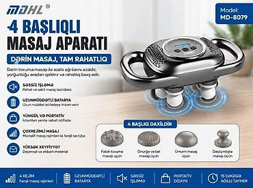 Masaj aləti Məhsul haqqında informasiya MDHL MD-8079 – 4 başlıqlı