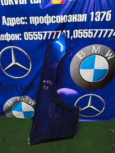 2003: Крыло Переднее правое Mercedes-Benz, 2003 г., Б/у, Оригинал — 1
