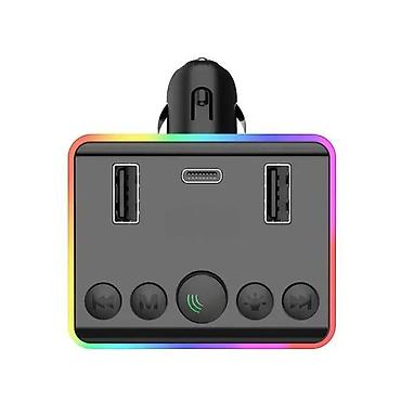 Audio oprema za auto: Bluetooth FM transmiter M-50 MP3 3.1A RGB NOVO. Opis proizvoda — 4