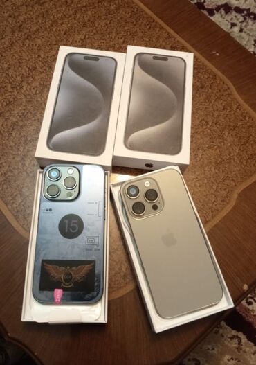 1 1 iphone: IPhone 15 Pro, 1 TB, Gümüşü, Simsiz şarj
