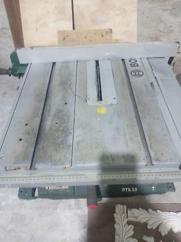 Digər mişarlar: Bosch PTS 10 stolüstü dairəvi mişar Texniki göstəricilər: - Model — 2