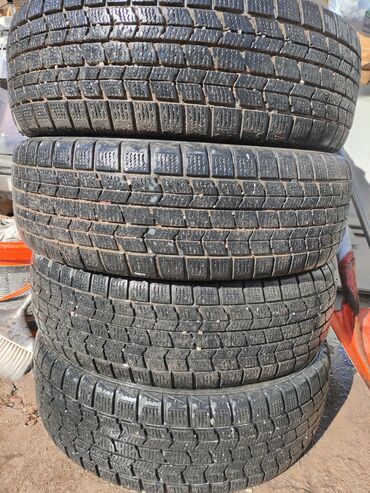 235 55 18 шина: Шины 195 / 65 / R 15, Зима, Б/у, Комплект, Легковые, Япония, Dunlop