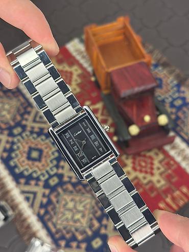 Qol saatları və aksesuarlar: Yeni, Qol saatı, Cartier, rəng - Qara — 6