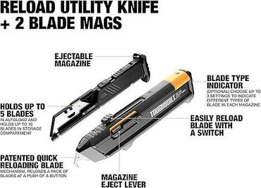 насадка на шуруповёрт: Toughbuilt Ручной инструмент, ножи, пилы, подсумки и другое