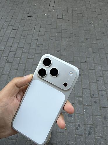 211 telecom: IPhone 17 Pro, 256 GB, Matte Silver, Zəmanət, Sənədlərlə — 6