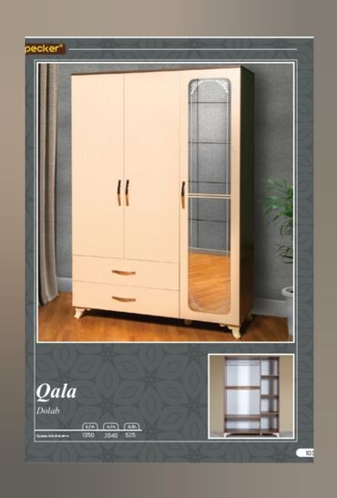 Divanlar: Yeni, Açılan, 3 qapılı Düz dolab, Qarderob, paltar dolabı, Türkiyə