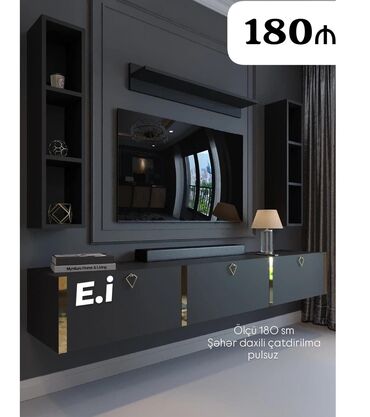 стеклянная подставка под телевизор: Tv stend tv altligi sifarisle