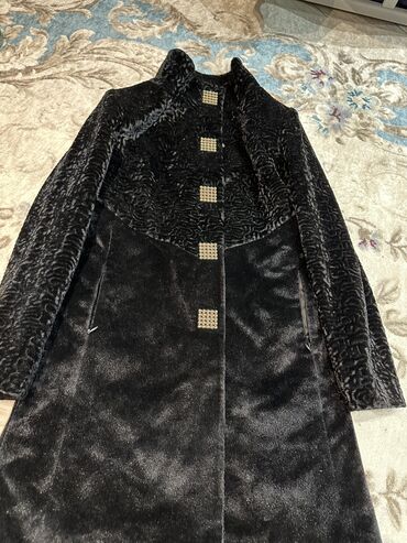 пальто черный: Пальто, Осень-весна, По колено, S (EU 36)