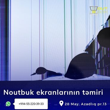 kompüterlər işlənmiş: Noutbuk ekranların təmiri 
15,6 Led Slim 30 40 pin