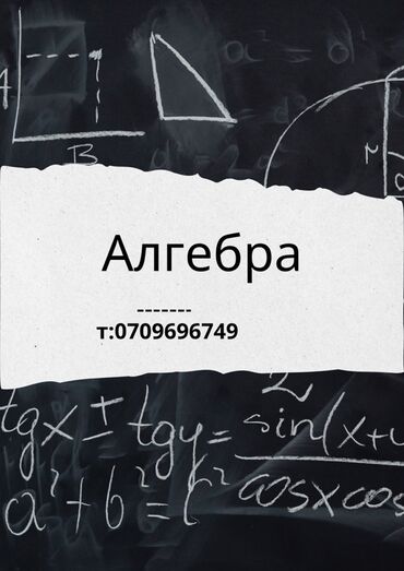 математика для школ с русским языком обучения: Индивидуальные онлайн занятия по алгебре . - Подготовка школьников