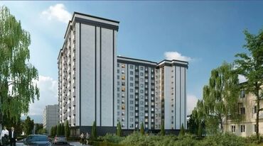 дешевые квартиры в оше: 1 комната, 54 м², Элитка, 10 этаж, ПСО (под самоотделку)