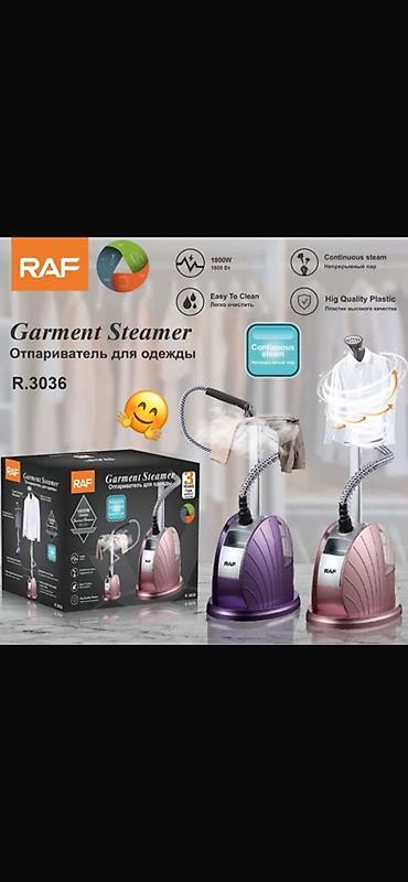 ariston ikinci el: RAF Garment Steamer R.3036 – paltarlar üçün buxarlandırıcı - Güc — 1