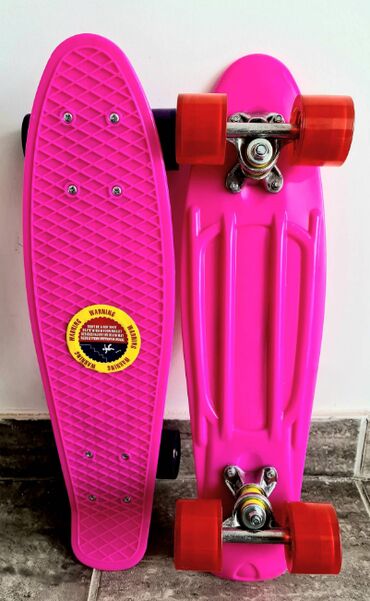 punjac za xiaomi trotinet: Skejtbord Penibord Novo hit Skateboard Penny Board u pink boji 57cm! !