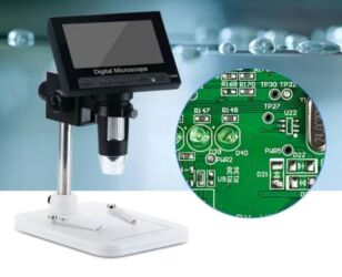 пояльный фен: Микроскоп с монитором (экраном). Необходим при изучении мелких