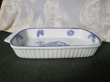 Činije: Porcelanska vintaz posuda sa korpom. Posuda perfektna sve na njoj — 7