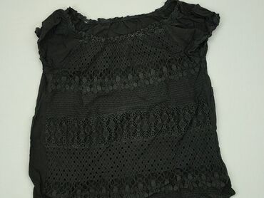 krotka czarne bluzki: Bluzka Damska, S, stan - Dobry