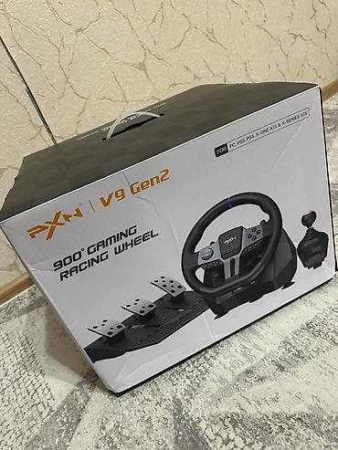 the witcher 3: Игровой руль PXN V9 Gen2 — 900° Gaming Racing Wheel - Совместимость — 2
