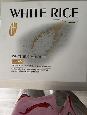 отруби рис: Набор ухода за кожей WHITE RICE — линия Whitening Moisture (Radiance — 2
