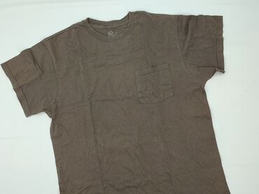 bluzka z krótkim rękawem z kapturem: T-shirt for men, L (EU 40), Fruit Of The Loom, condition - Good