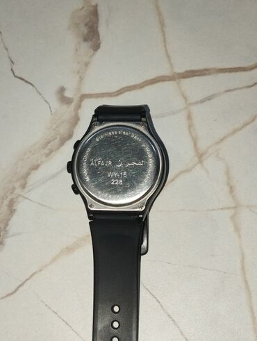 часы водонепроницаемый: Оригинальные часы AL FAJR 🔥 • Основные функции часов: • Оповещение о