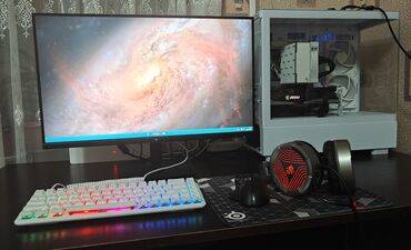 rx570 8gb: Компьютер, ядер - 6, ОЗУ 16 ГБ, Для несложных задач, Б/у, Intel Core i5, AMD Radeon RX 6600 XT, SSD