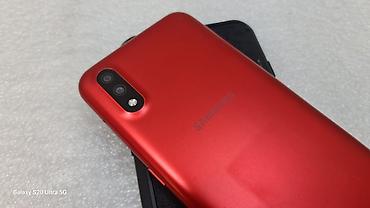 Мобильные телефоны и аксессуары: Samsung Galaxy A01, Б/у, 16 ГБ, цвет - Красный, 2 SIM — 10