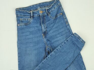 szorty damskie czarne jeansowe: Jeans, S (EU 36), condition - Good