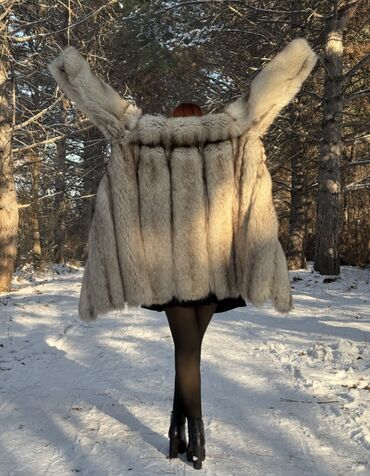 Шубы: Шуба, Песец, Длинная модель, M, L, XL — 5