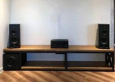 veliki cipelarnik: TV POLICA MODEL X321 | Izrada nameštaja po meri Drvo& metal — 2