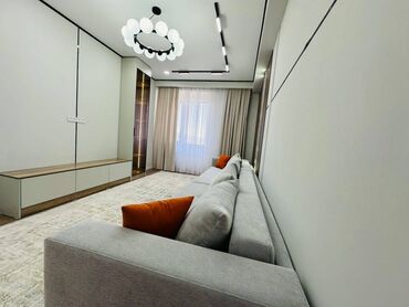 мейманкана город ош: 2 комнаты, 63 м², Элитка, 6 этаж, Евроремонт