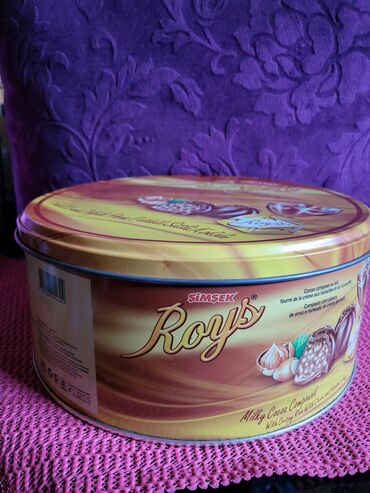 Ostalo posuđe: Metalna ocuvana turska kutija iz 2005g. Visina. 10cm — 4