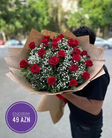 14 fevral hediyyeleri: Gulcu florist Gul buket guller gül 101 roza güller güllər İnsta 